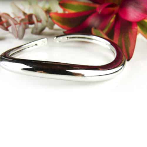 armband in wit goud esclave